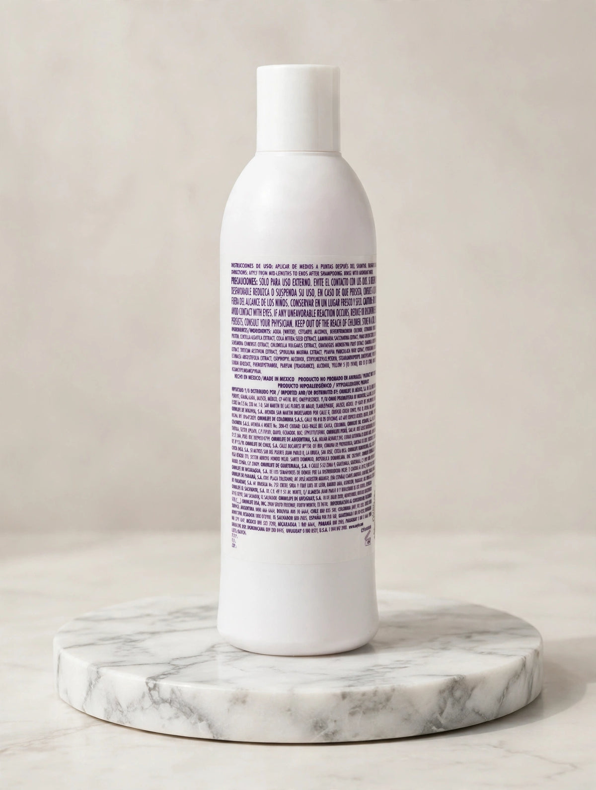 Shampoo con Extractos Herbales de Origen Natural SEYTU