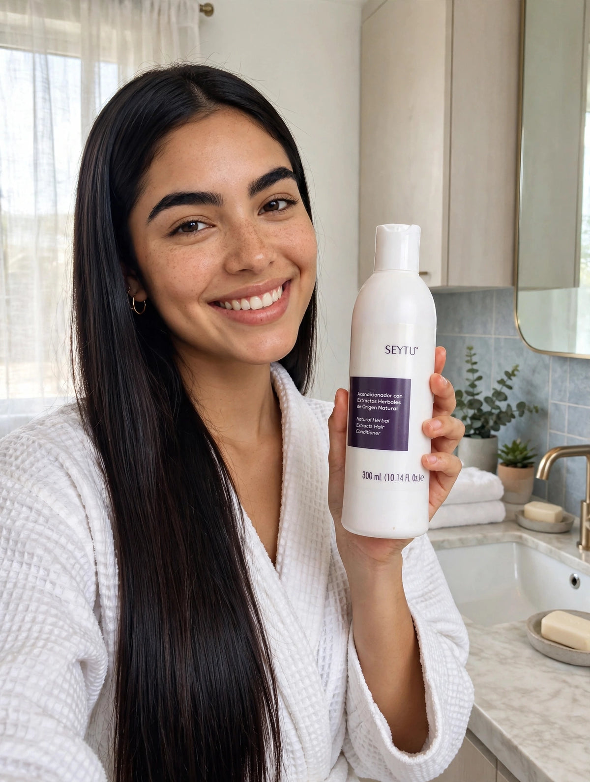 Acondicionador con Extractos Herbales de Origen Natural SEYTU
